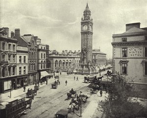 Albert Memorial, Belfast (s/v foto) av Irish Photographer