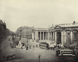 Bank of Ireland, tidigare Parliament House, Dublin (s/v foto) av Irish Photographer