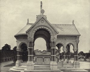 Kardinal McCabes monument, Glasnevin (s/v foto) av Irish Photographer