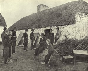 Vräkningsplats, County Clare (s/v foto) av Irish Photographer