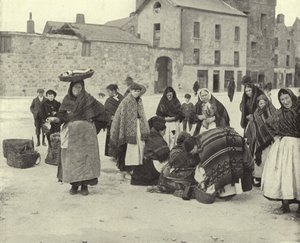 Fishmarket, Galway (s/v foto) av Irish Photographer