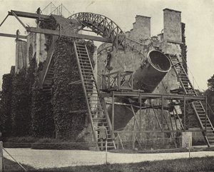 The Great Rosse Telescope, Birr Castle, Kings County (s/v foto) av Irish Photographer