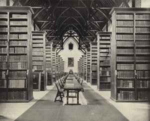 The Library, Maynooth College (s/v foto) av Irish Photographer
