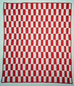 Patchwork quilt (textil) av Irish School