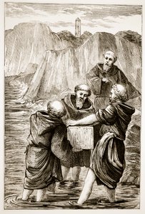 St. Brigits box, från The Trias Thaumaturga, eller Three Wonder-Working Saints of Ireland, av Mary Cusack (1829-99) publicerad ca 1890-talet
