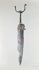 Dolk, Halstatt-kultur, c.750-450 f.Kr. (järn)
