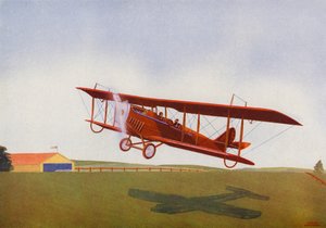 Curtiss JN4D, Jenny (färglitografi)