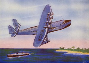 Sikorsky S-42, Bermuda Clipper (färglitografi)