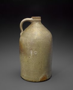 Kanna, c. 1869-1873 (saltglaserat stengods, kork) av Isaac (attr.to) Suttles