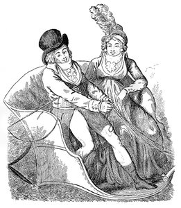 En guldfink och hans älskarinna, 1796.