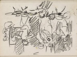 Figurstudier av Isaac Israels