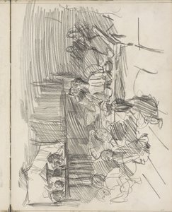 Publik i en gamelan-orkester av Isaac Israels