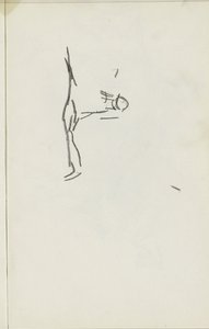 Studie, möjligen en figurstudie av Isaac Israels