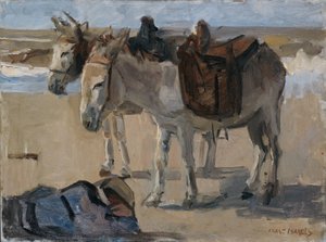 Två åsnor av Isaac Israels