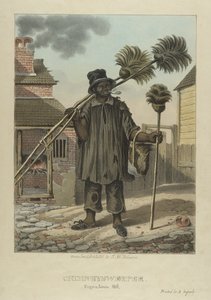 Skorstensfejare, skylt 11 från Sketches of Character...,1838