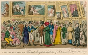 En väl använd shilling: Tom och Jerry på utställningen av bilder på Royal Academy av Isaac, Robert and George Cruikshank
