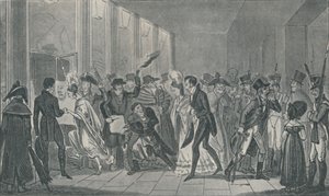 Efter operan, 1821, 1920. Konstnärer: Isaac Robert Cruikshank, George Cruikshank. av Isaac, Robert and George Cruikshank