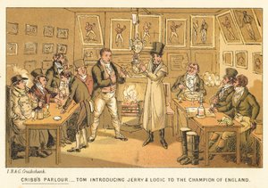 Cribbs Parlor av Isaac, Robert and George Cruikshank