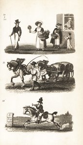 Nosegays, Watercress girl, Brewer’s Dray och Twopenny-Post Boy