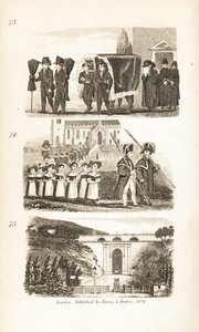 Begravningen, Charity Children och Highgate Tunnel av Isaac Taylor