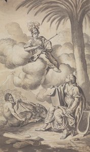 Town and Country Magazine - Frontispice för Vol. IV, 1772 av Isaac Taylor