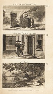 Handlar i Regency England: träkolsbränning, judar som säljer pennor och fiske