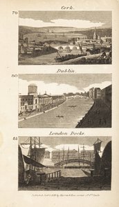 Handlar i Regency Irland och England: Cork, Dublin och London Docks av Isaac Taylor