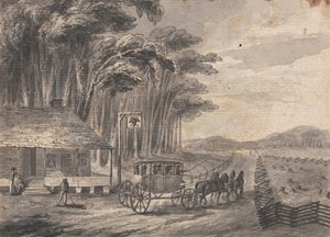 Amerikansk scenvagn av Isaac Weld