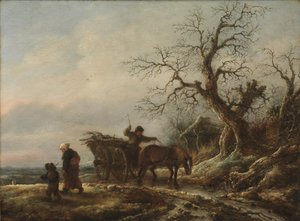 En vinterscen av Isaack van Ostade