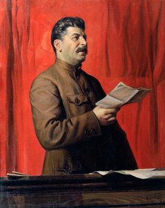 "Porträtt av Josef Stalin", 1933.