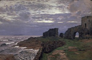 Rester av det förflutna. Skymning. Finland, 1897 av Isaak Ilyich Levitan
