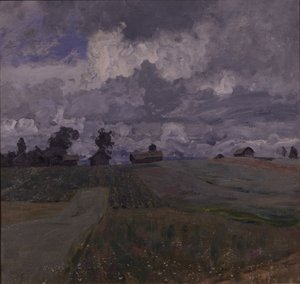 Stormig dag, 1897 av Isaak Ilyich Levitan