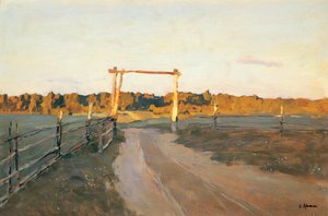 Sommarkväll, 1900. av Isaak Ilyich Levitan