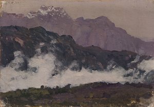 Alperna, 1897 av Isaak Ilyich Levitan