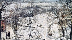 Landsbygden på vintern av Isaak Israilevich Brodsky