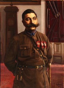 Porträtt av Semyon Mikhailovich Budyonny 1883-1973, 1929