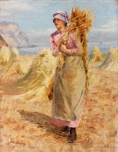 Höslagning, 1893-1900 av Isabella Jobling