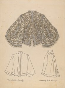 Broderad jacka av Isabelle De Strange