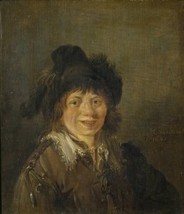 Autoportrait - Självporträtt, av Ostade, Isaac van . Olja på trä av Isack van Ostade
