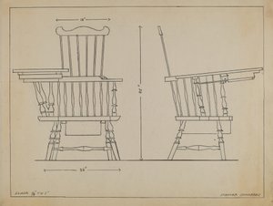 Stol av Isadore Goldberg