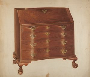 Skrivbord av Isadore Goldberg