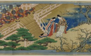 Joruri Monogatari av Isawa Matabei
