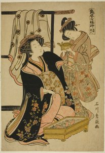 Jurojin, från serien "The Seven Gods of Good Fortune (Adesugata Shichifukujin)"