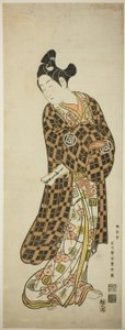 Tea Ac and r Sanogawa Ichimatsu Isa As Hisamatsu av Ishikawa Toyonobu