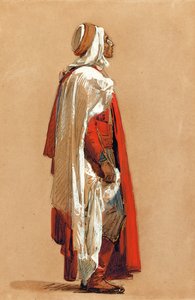 Studie av en man i orientalisk kostym av Isidore Pils