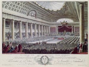 Invigning av generalständerna i Versailles, 5 maj 1789