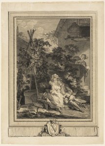 Den amorous trädgårdsmästaren av Isidore Stanislas Helman