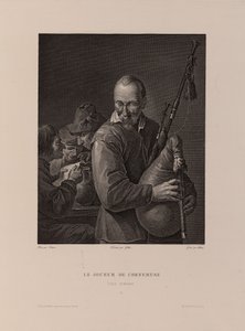 Säckpiparen av Isidore Stanislas Helman