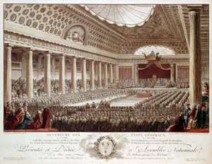 Öppnandet av generalstaterna i Versailles ... av Isidore Stanislas Helman