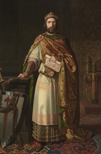 Kung Ferdinand II av León, 1850 av Isidoro Lozano
